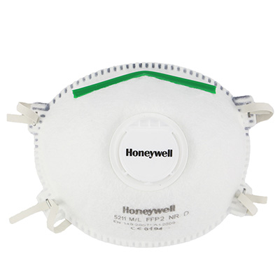  Honeywell 5211 FFP2 high-performance dust mask with valve